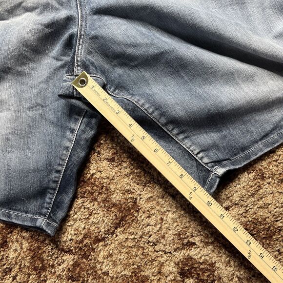 Vintage Y2K ECKO UNLTD Baggy Embroidered Denim Jean Shorts Jorts Men’s Size 44 - Picture 6 of 8